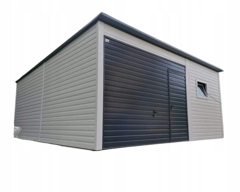 Garaz-Blaszany-6x6-automatem-grafit-bialy-premium