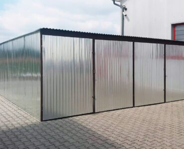 Garaże blaszane (blaszak) dwustanowiskowy 6 x 5 m