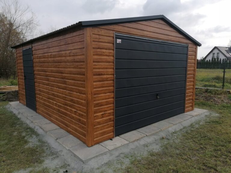 garaze-blaszane-blaszak-4x5-zloty-dab-grafit