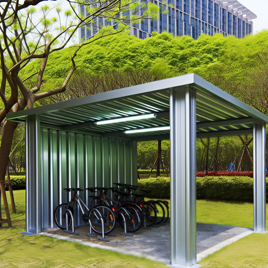 Korzyści z posiadania zadaszonej wiaty na rowery – LiderStal sp. z o.o.