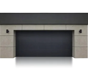 Brama segmentowa garażowa 3.9x2 m – Grafit