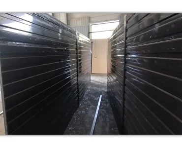 Oldalfal-készlet 6x2,13 m, vízszintes T7, grafit matt