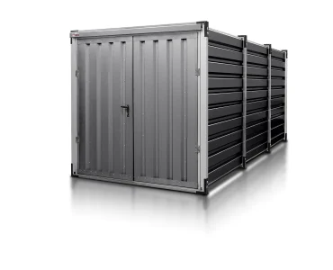 Kontener magazynowy 5 m – Antracyt RAL 7016