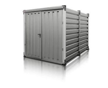 Raktárkonténer 3 m, horganyzott