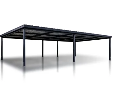 Carport 10x5 m, alumínium
