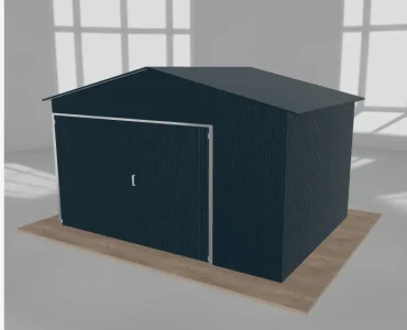 Szerszámos ház 4x3 m, nyeregtetős, grafit