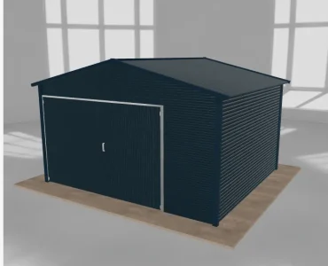 Szerszámos ház 4x3,5 m, nyeregtetős, grafit